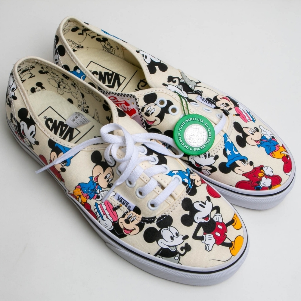 NWT Disney x Vans Mickey's Birthday Shoes